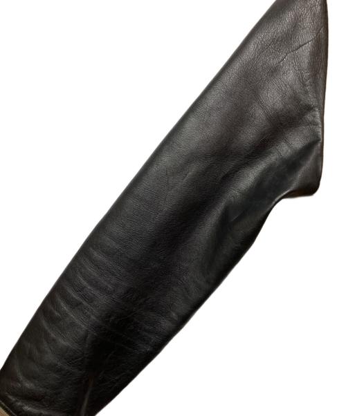 JOHN LAWRENCE SULLIVAN（ジョン ローレンス サリバン）JOHN LAWRENCE SULLIVAN (ジョン ローレンス サリバン) スタジャン ベージュ×ブラック サイズ:36の古着・服飾アイテム