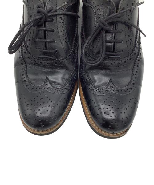 berwick（バーウィック）berwick (バーウィック) ウィングチップシューズ ブラック サイズ:5の古着・服飾アイテム