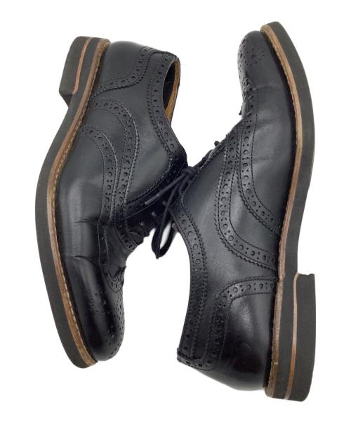 berwick（バーウィック）berwick (バーウィック) ウィングチップシューズ ブラック サイズ:5の古着・服飾アイテム