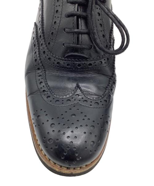 berwick（バーウィック）berwick (バーウィック) ウィングチップシューズ ブラック サイズ:5の古着・服飾アイテム