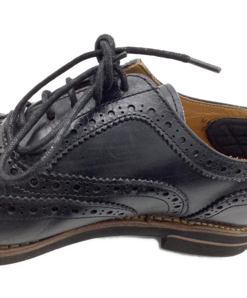 berwick（バーウィック）berwick (バーウィック) ウィングチップシューズ ブラック サイズ:5の古着・服飾アイテム