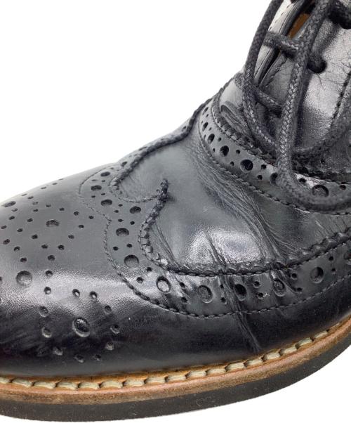 berwick（バーウィック）berwick (バーウィック) ウィングチップシューズ ブラック サイズ:5の古着・服飾アイテム