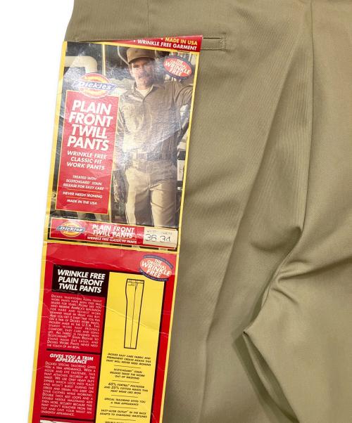 Dickies（ディッキーズ）Dickies (ディッキーズ) ワークパンツ ベージュ サイズ:W36 L34 未使用品の古着・服飾アイテム