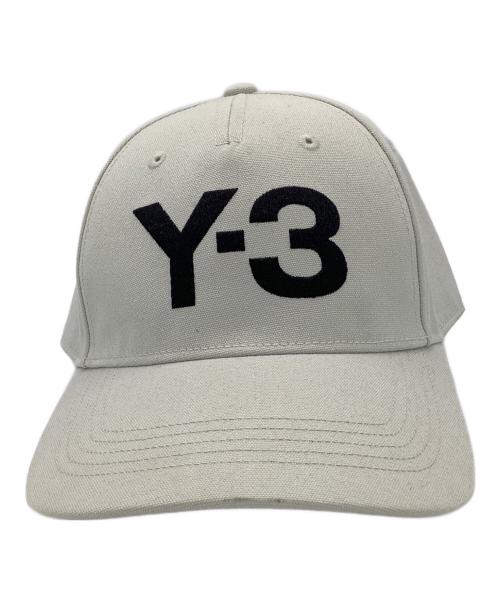 Y-3（ワイスリー）Y-3 (ワイスリー) Y-3 LOGO CAP アイボリー サイズ:58cmの古着・服飾アイテム
