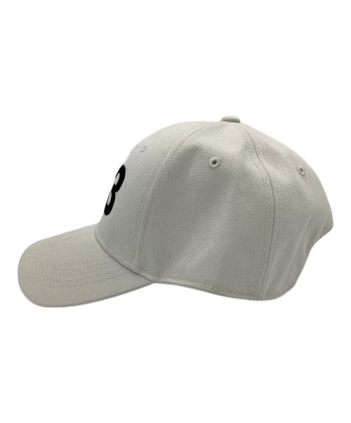 Y-3（ワイスリー）Y-3 (ワイスリー) Y-3 LOGO CAP アイボリー サイズ:58cmの古着・服飾アイテム