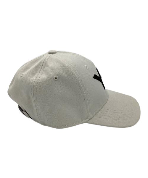 Y-3（ワイスリー）Y-3 (ワイスリー) Y-3 LOGO CAP アイボリー サイズ:58cmの古着・服飾アイテム