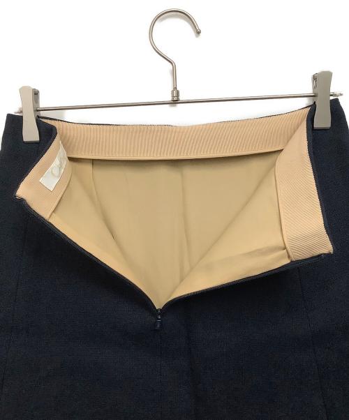 Chloe（クロエ）Chloe (クロエ) スカート ネイビー サイズ:36の古着・服飾アイテム
