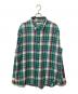 LEVI'S SILVER TAB（リーバイス シルバータブ）の古着「長袖シャツ」｜グリーン×パープル