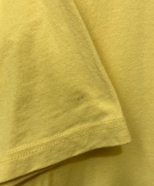 stussy（ステューシー）stussy (ステューシー) プリントTシャツ イエロー サイズ:Mの古着・服飾アイテム