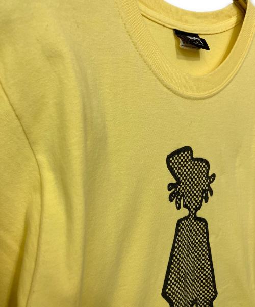 stussy（ステューシー）stussy (ステューシー) プリントTシャツ イエロー サイズ:Mの古着・服飾アイテム