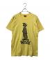 stussy（ステューシー）の古着「プリントTシャツ」｜イエロー