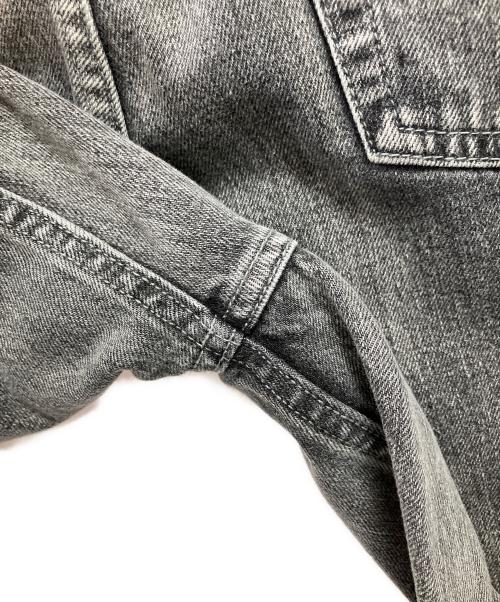 beautiful people（ビューティフルピープル）beautiful people (ビューティフルピープル) selvedge denim flip hem pants blk bleach ブラック サイズ:38の古着・服飾アイテム