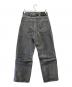 beautiful people (ビューティフルピープル) selvedge denim flip hem pants blk bleach ブラック サイズ:38：20000円
