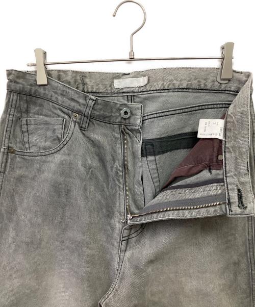 ROTOL（ロトル）ROTOL (ロトル) TRIPLE SEAMS 6P DENIM WIDE DAMAGE ブラック サイズ:3の古着・服飾アイテム