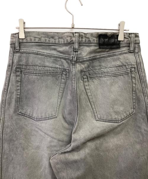 ROTOL（ロトル）ROTOL (ロトル) TRIPLE SEAMS 6P DENIM WIDE DAMAGE ブラック サイズ:3の古着・服飾アイテム