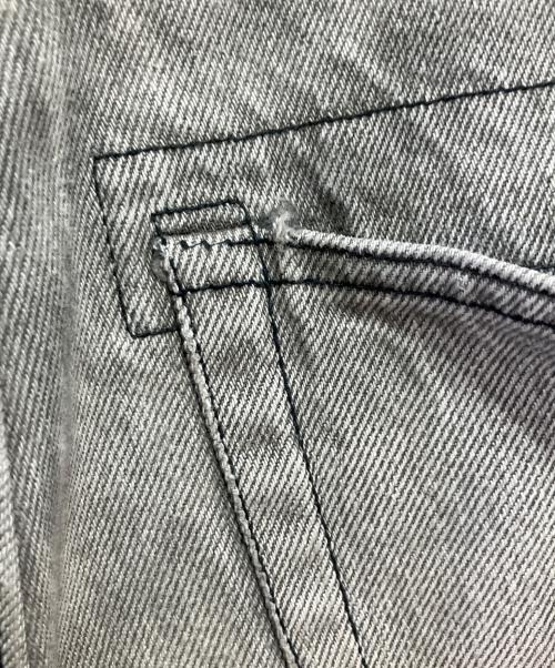 ROTOL（ロトル）ROTOL (ロトル) TRIPLE SEAMS 6P DENIM WIDE DAMAGE ブラック サイズ:3の古着・服飾アイテム