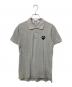 PLAY COMME des GARCONS（プレイコムデギャルソン）の古着「ポロシャツ」｜グレー