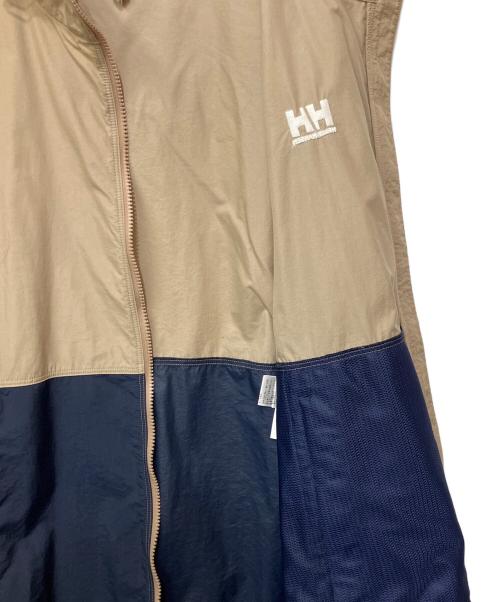 HELLY HANSEN（ヘリーハンセン）HELLY HANSEN (ヘリーハンセン) ブリスクライトジャケット ベージュ×ネイビー サイズ:Lの古着・服飾アイテム