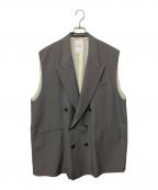 Ujohウジョー）の古着「6BW Oversize Vest」｜グレー