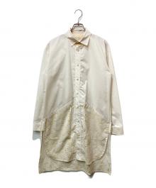 meagratia（メアグラーティア）の古着「laser cut shirt」｜ホワイト