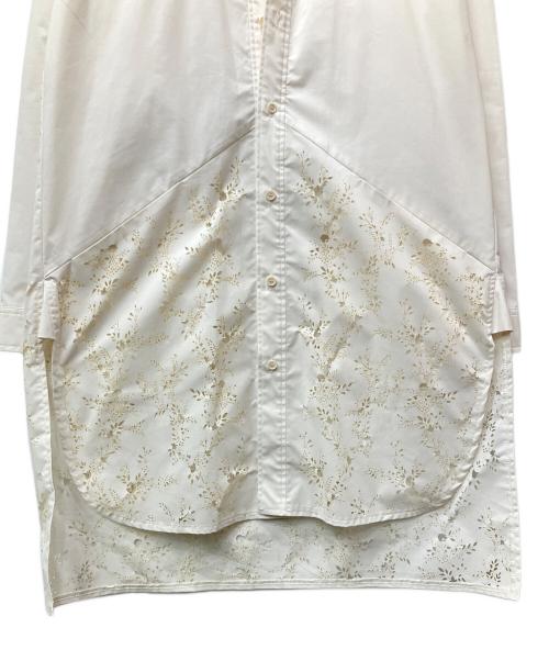 meagratia（メアグラーティア）meagratia (メアグラーティア) laser cut shirt ホワイト サイズ:2の古着・服飾アイテム