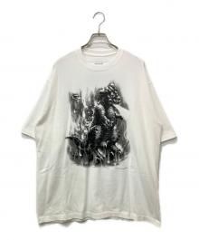 GODZILLA THE ART×Ryota Daimon（ゴジラ ザ アート×リョウタ ダイモン）の古着「半袖Tシャツ」｜ホワイト
