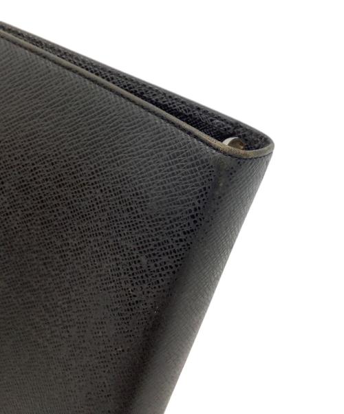 LOUIS VUITTON（ルイ ヴィトン）LOUIS VUITTON (ルイ ヴィトン) タイガ　アジェンダ MM　手帳カバー ブラックの古着・服飾アイテム