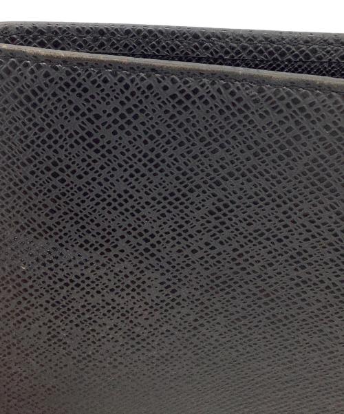 LOUIS VUITTON（ルイ ヴィトン）LOUIS VUITTON (ルイ ヴィトン) タイガ　アジェンダ MM　手帳カバー ブラックの古着・服飾アイテム