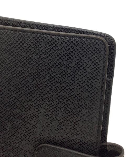 LOUIS VUITTON（ルイ ヴィトン）LOUIS VUITTON (ルイ ヴィトン) タイガ　アジェンダ MM　手帳カバー ブラックの古着・服飾アイテム