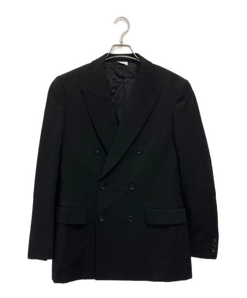 COMME des GARCONS HOMME PLUS（コムデギャルソンオムプリュス）COMME des GARCONS HOMME PLUS (コムデギャルソンオムプリュス) Ｗジャケットセットアップ ブラック サイズ:Mの古着・服飾アイテム