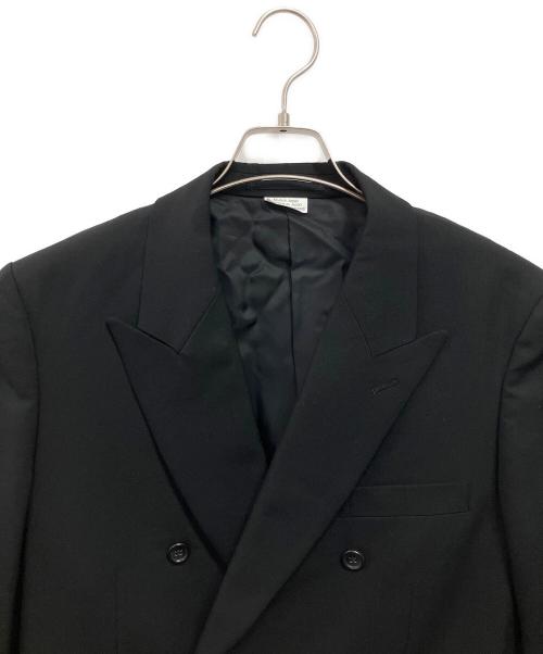 COMME des GARCONS HOMME PLUS（コムデギャルソンオムプリュス）COMME des GARCONS HOMME PLUS (コムデギャルソンオムプリュス) Ｗジャケットセットアップ ブラック サイズ:Mの古着・服飾アイテム