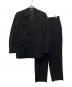 COMME des GARCONS HOMME PLUS（コムデギャルソンオムプリュス）の古着「Ｗジャケットセットアップ」｜ブラック