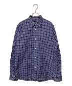 COMME des GARCONS HOMMEコムデギャルソン オム）の古着「シャツ」｜ブルー
