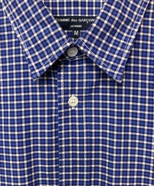 COMME des GARCONS HOMME（コムデギャルソン オム）COMME des GARCONS HOMME (コムデギャルソン オム) シャツ ブルー サイズ:Mの古着・服飾アイテム