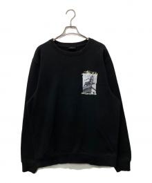 stussy（ステューシー）の古着「クルーネックスウェット」｜ブラック