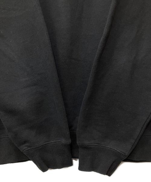 stussy（ステューシー）stussy (ステューシー) クルーネックスウェット ブラック サイズ:Mの古着・服飾アイテム