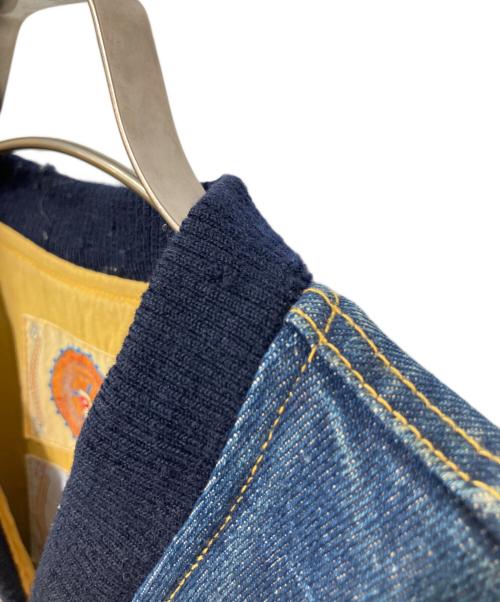 PINK HOUSE（ピンクハウス）PINK HOUSE (ピンクハウス) デニムボンバージャケット ブルー サイズ:不明の古着・服飾アイテム