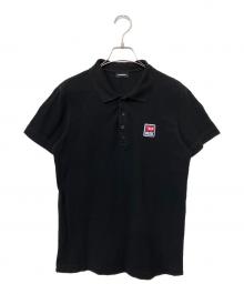 DIESEL（ディーゼル）の古着「ポロシャツ」｜ブラック