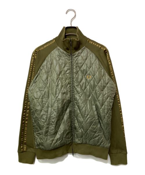FRED PERRY（フレッドペリー）FRED PERRY (フレッドペリー) トラックジャケット カーキ サイズ:Mの古着・服飾アイテム
