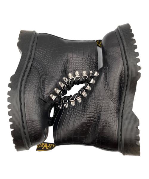 Dr.Martens（ドクターマーチン）Dr.Martens (ドクターマーチン) 8ホールブーツ ブラック サイズ:UK7の古着・服飾アイテム