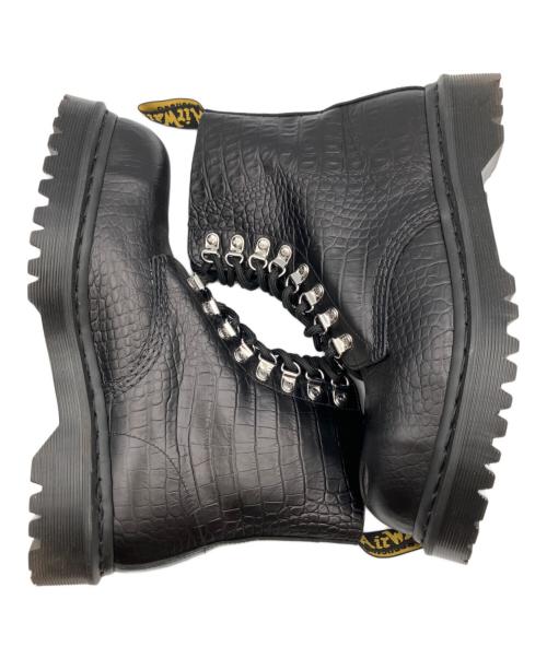 Dr.Martens（ドクターマーチン）Dr.Martens (ドクターマーチン) 8ホールブーツ ブラック サイズ:UK7の古着・服飾アイテム