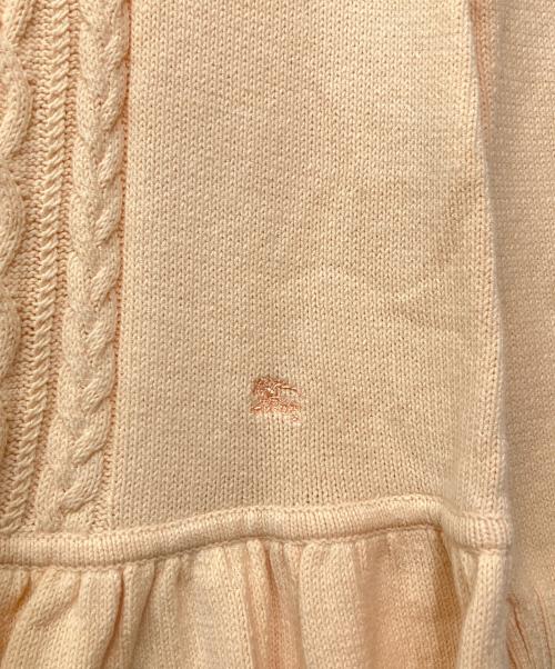 BURBERRY BLUE LABEL（バーバリー ブルー レーベル）BURBERRY BLUE LABEL (バーバリー ブルー レーベル) ニットワンピース ピンク サイズ:38の古着・服飾アイテム