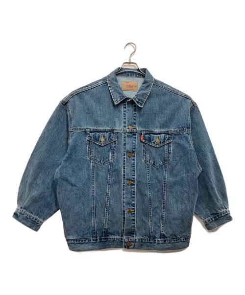 UNGRID（アングリッド）Ungrid (アングリッド) ビッグシルエットデニムジャケット ブルー サイズ:Fの古着・服飾アイテム