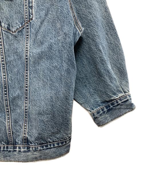 UNGRID（アングリッド）Ungrid (アングリッド) ビッグシルエットデニムジャケット ブルー サイズ:Fの古着・服飾アイテム