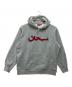 Supreme（シュプリーム）の古着「Arabic Logo Hooded Sweatshirt」｜グレー