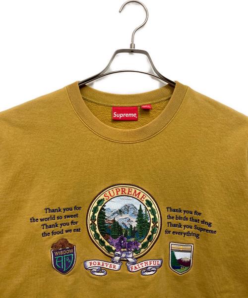 SUPREME（シュプリーム）Supreme (シュプリーム) スウェット イエロー サイズ:Lの古着・服飾アイテム