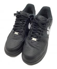 NIKE×SUPREME（ナイキ×シュプリーム）の古着「AIR FORCE1 LOW　ローカットスニーカー」｜ブラック×ホワイト