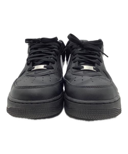 NIKE（ナイキ）NIKE (ナイキ) Supreme (シュプリーム) AIR FORCE1 LOW　ローカットスニーカー ブラック×ホワイト サイズ:27.5の古着・服飾アイテム