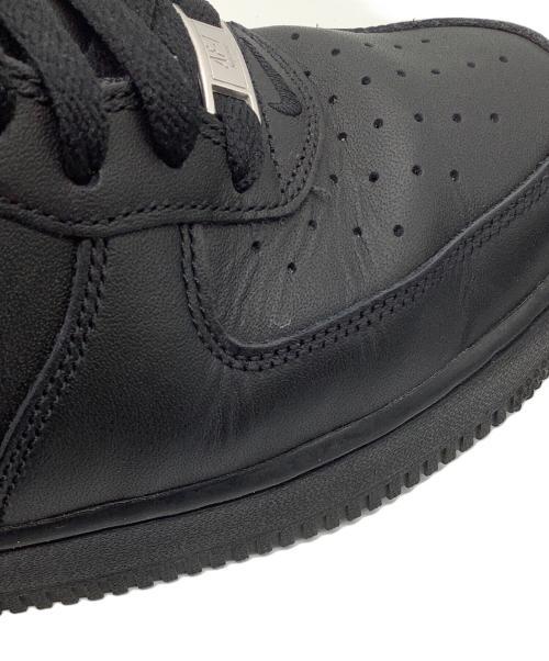 NIKE（ナイキ）NIKE (ナイキ) Supreme (シュプリーム) AIR FORCE1 LOW　ローカットスニーカー ブラック×ホワイト サイズ:27.5の古着・服飾アイテム