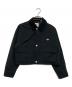 DANTON（ダントン）の古着「Women's Nylon Taffeta Short Jacket」｜ブラック